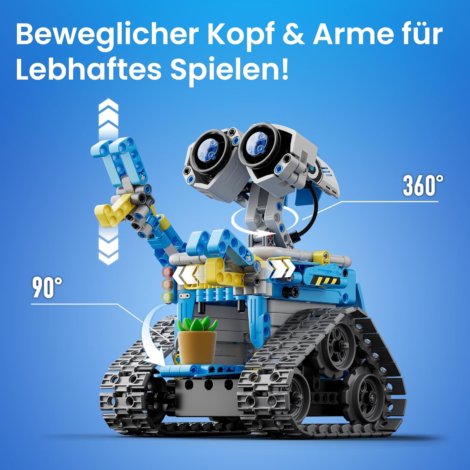 Thumbnail 4 de Sillbird Technik Roboter 5-in-1 Blau