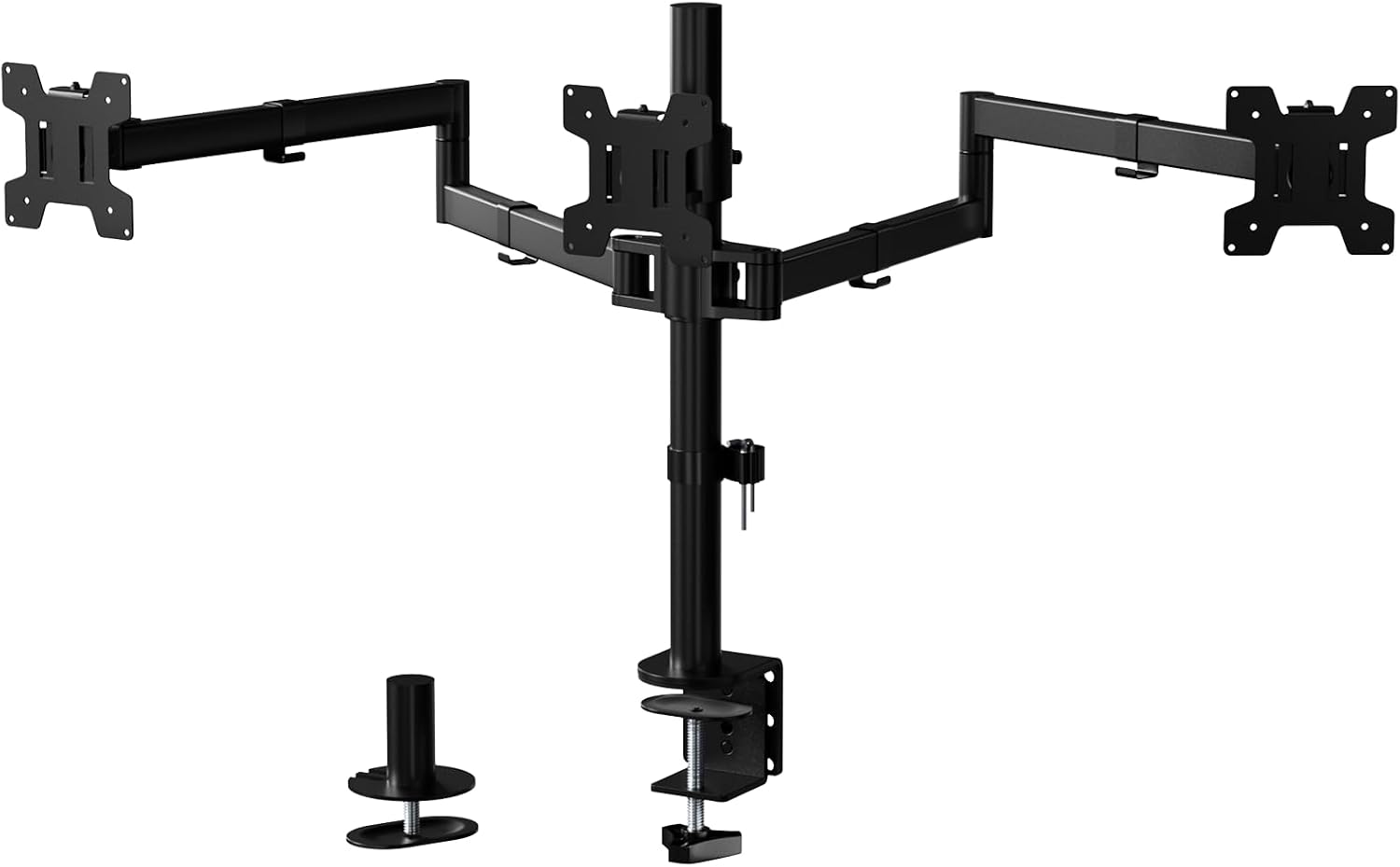 WALI M003S Triple Monitor Mount 27"