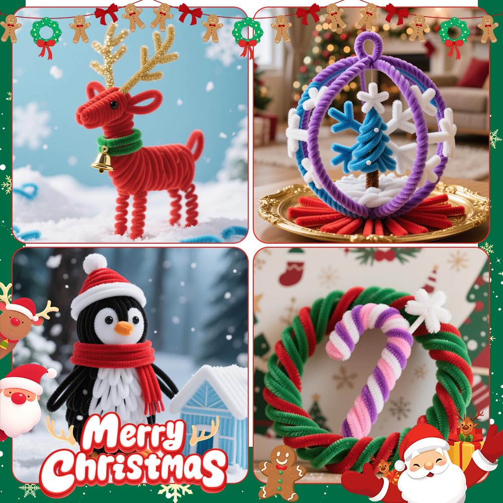 Thumbnail 3 de Ainiv 300PCS Pipe Cleaners for Craft