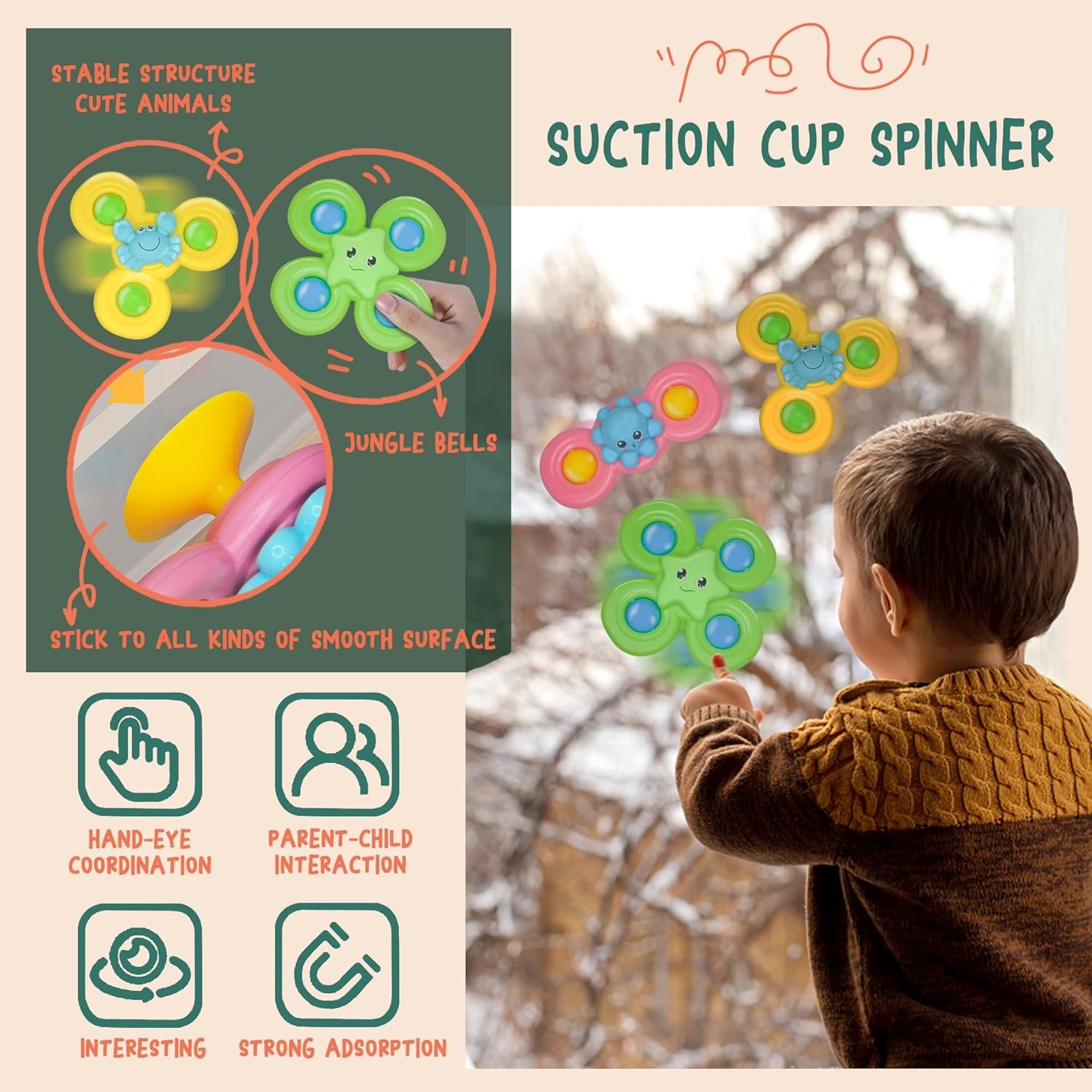 Thumbnail 3 de MutoToy 6 in 1 Montessori Baby Toys