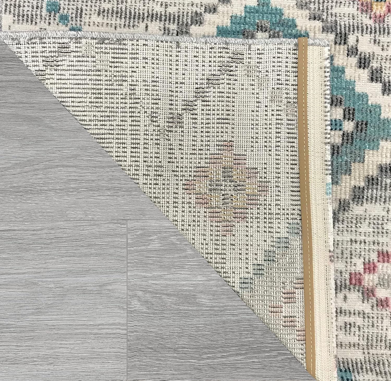 Thumbnail 6 de The Carpet Palma - Alfombra Resistente UV, 120x170 cm, Crema