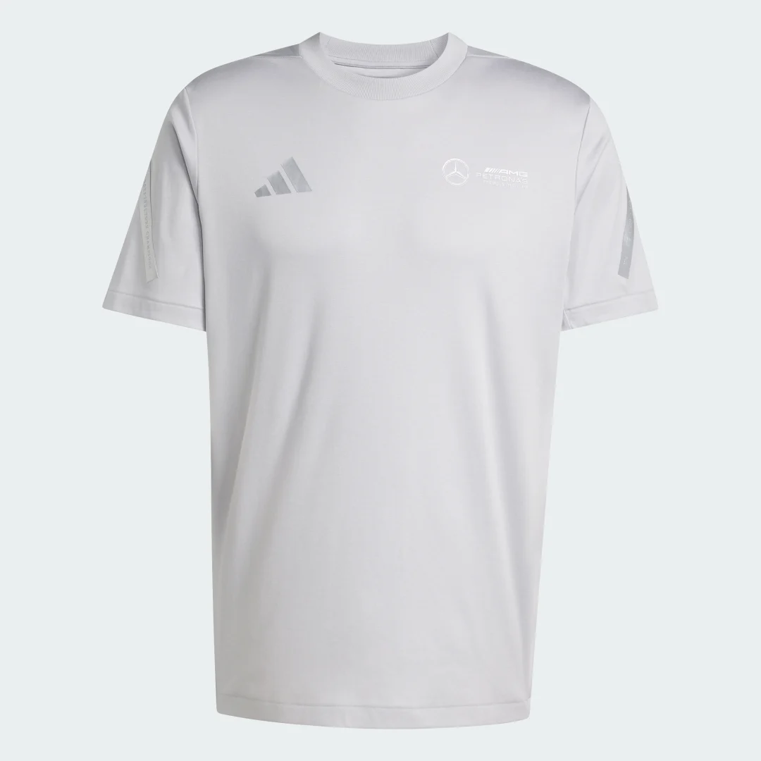 Detalle 2 de Camiseta Silver Arrows Mercedes-AMG Petronas F1 Team de Adidas – Gris
