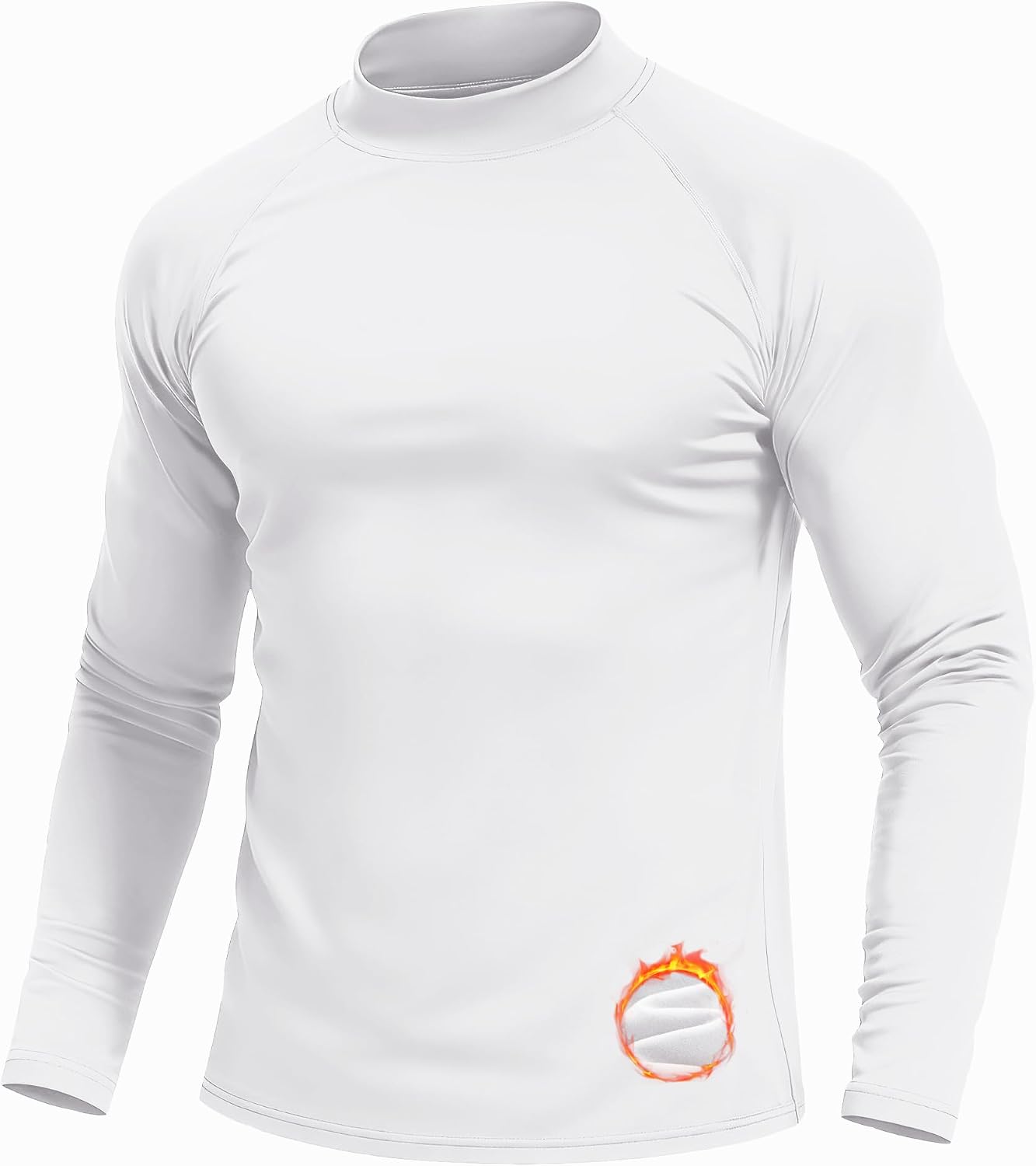 Thumbnail 6 de Cavva men’s thermal shirt mock turtleneck long sleeve micro fleece base layer