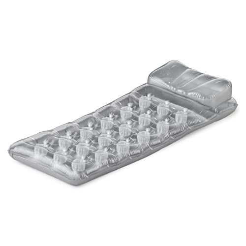 Detalle de Intex 58894EU Colchoneta Hinchable 18 Vasos 188x71 cm con Almohada