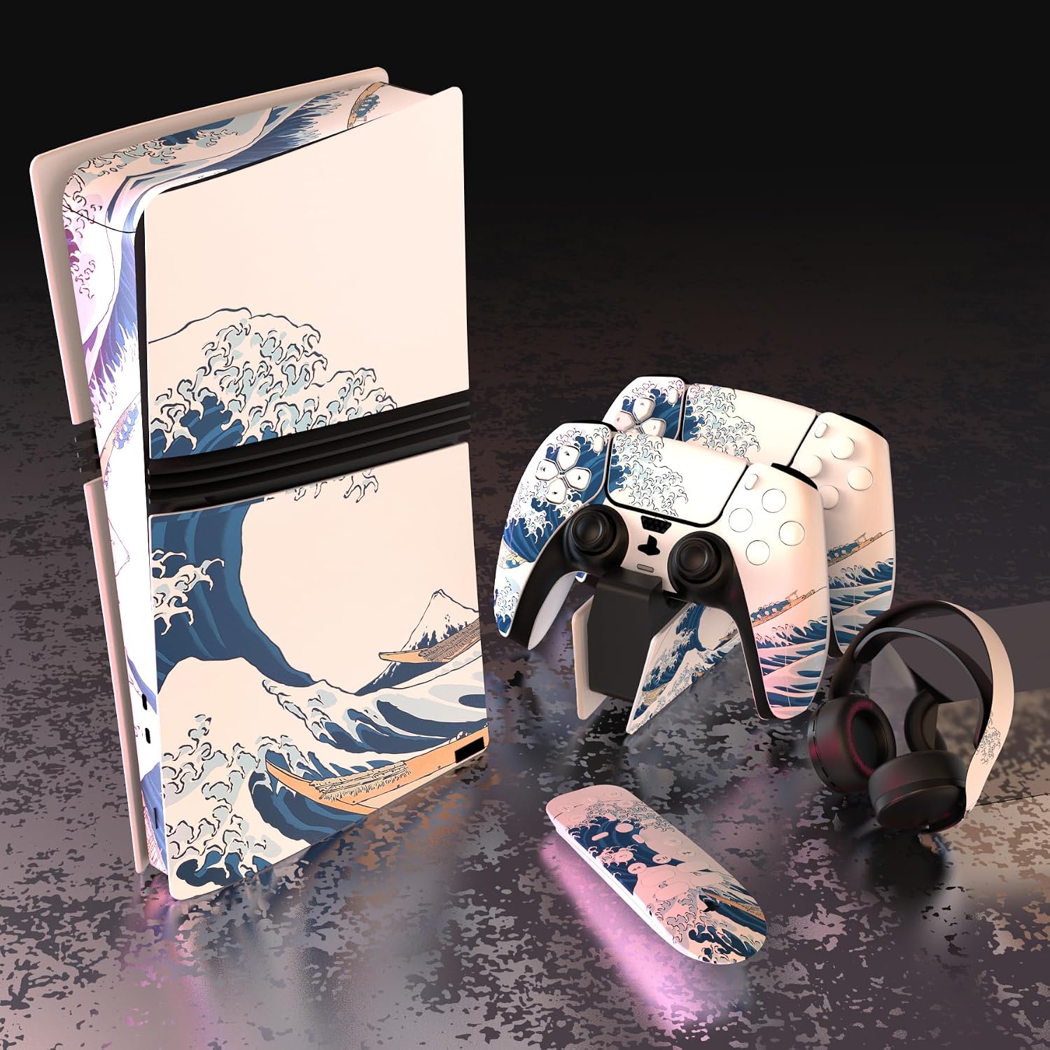 Detalle 2 de playvital PS5 Pro skin stickers set