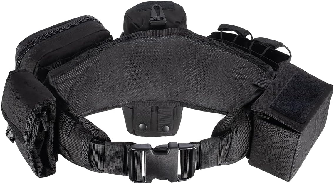 Detalle 2 de BOMTURN Tactical Battle Belt 7-in-1 Set