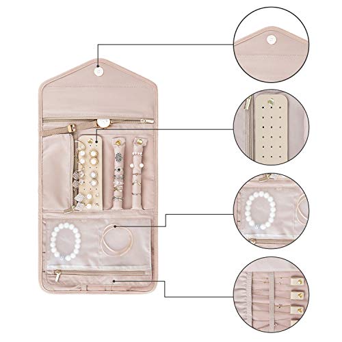 Thumbnail 4 de bagsmart Travel Jewellery Organiser, Foldable Jewellery Storage Roll