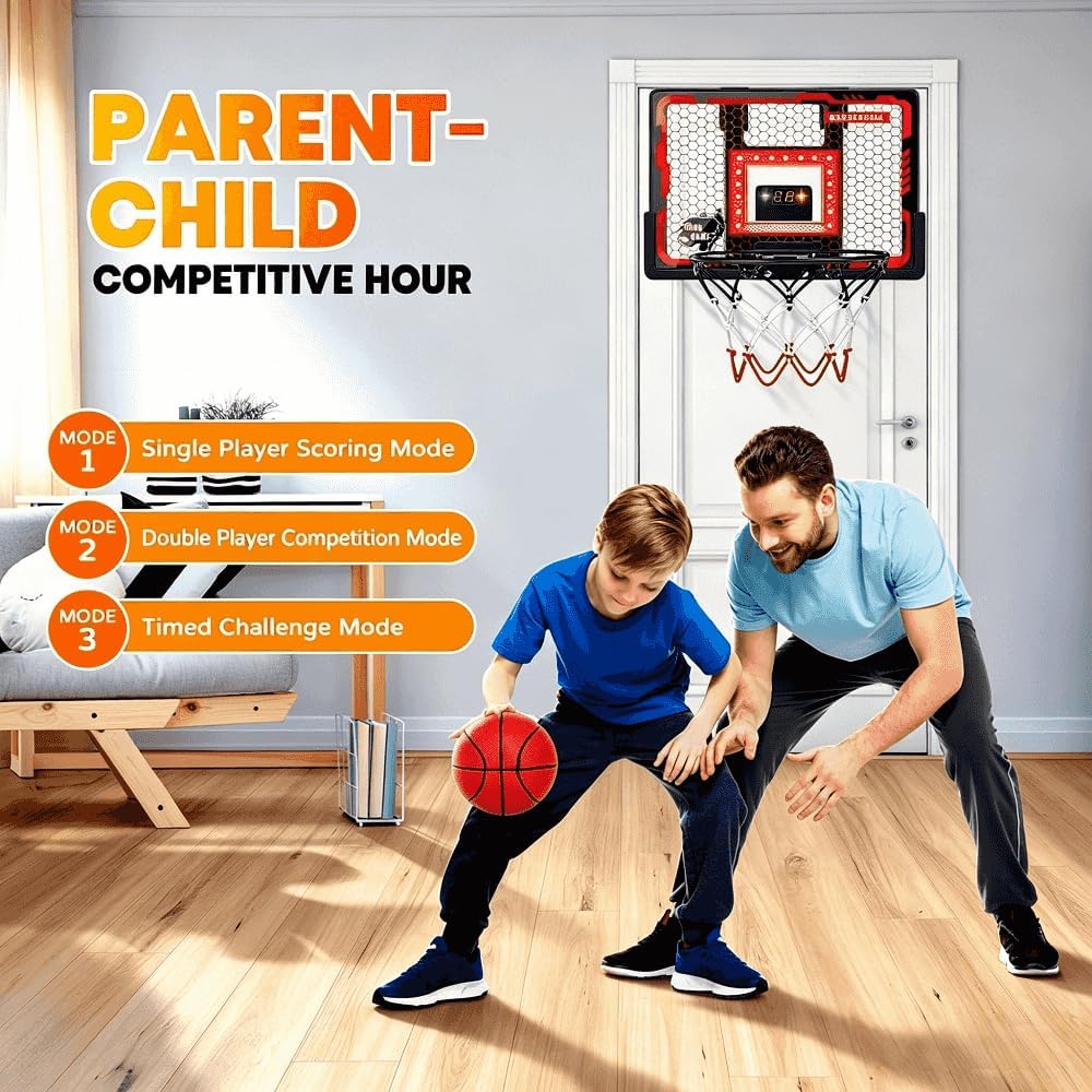 Thumbnail 2 de Indoor Basketball Hoop Pro 4-Ball Set