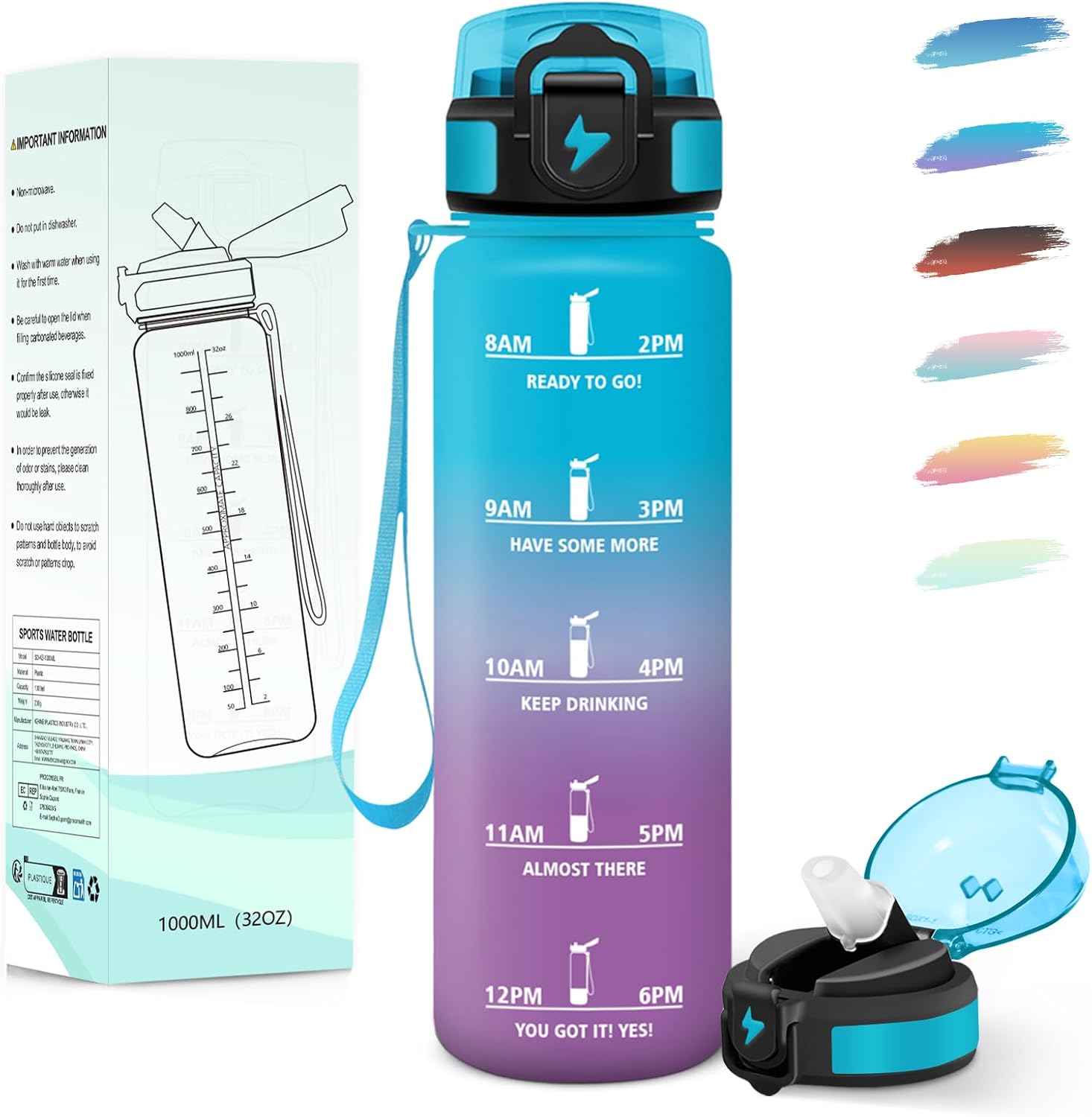 Detalle de Motswedi Gourde 1l pour sport