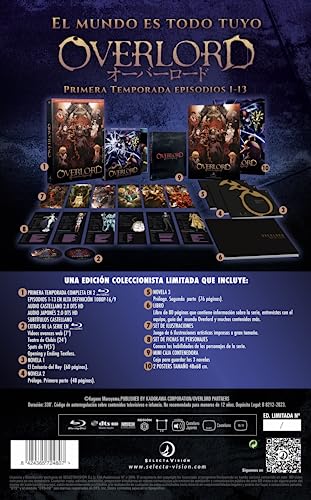 Detalle 2 de Overlord Temporada 1 Blu-ray - Edición Coleccionistas A4 | Selecta Vision