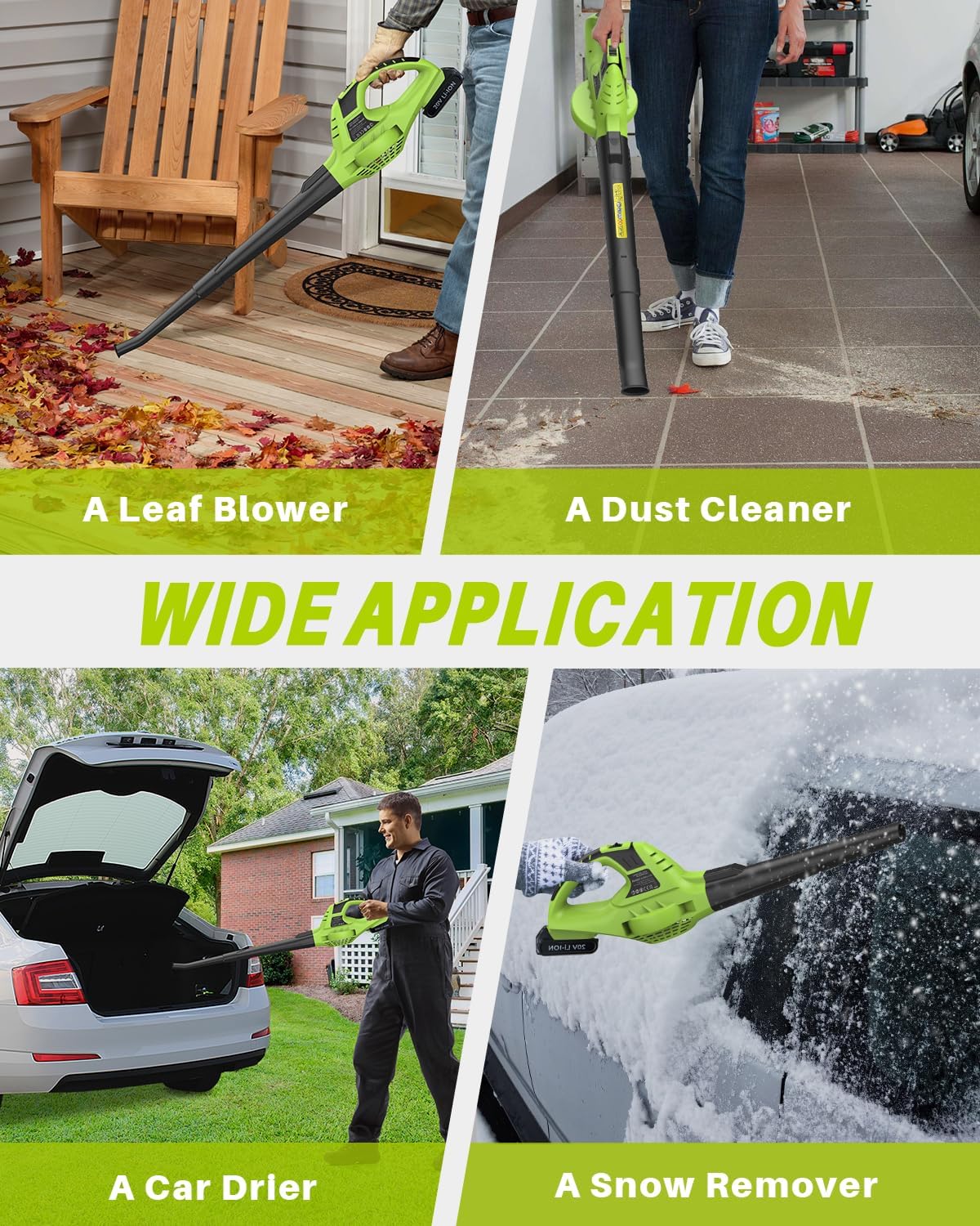 Detalle 2 de bigzzia Leaf Garden Blower 10500 RPM