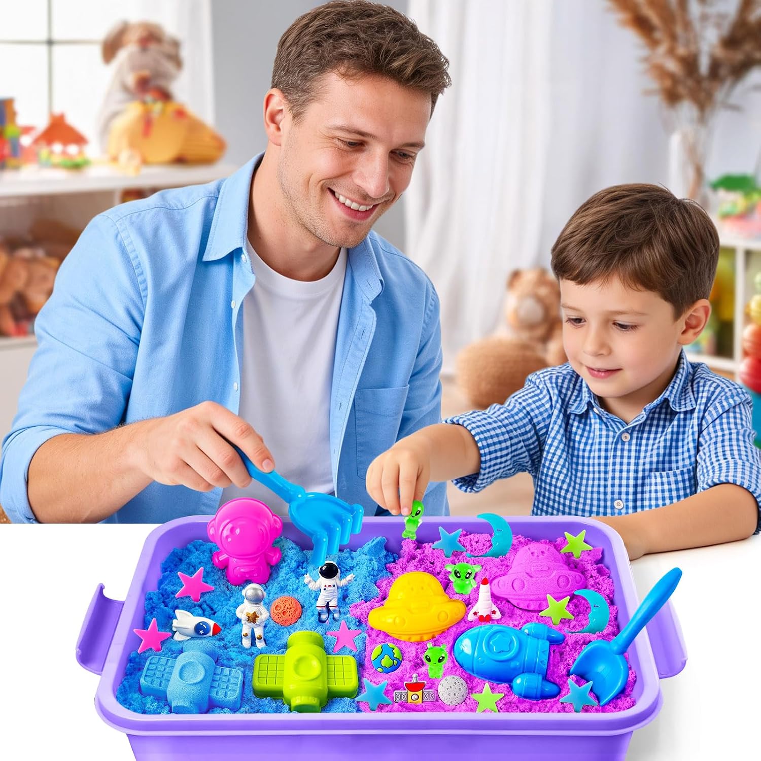 Thumbnail 6 de Sensory Bin Space Kit with Play Sand