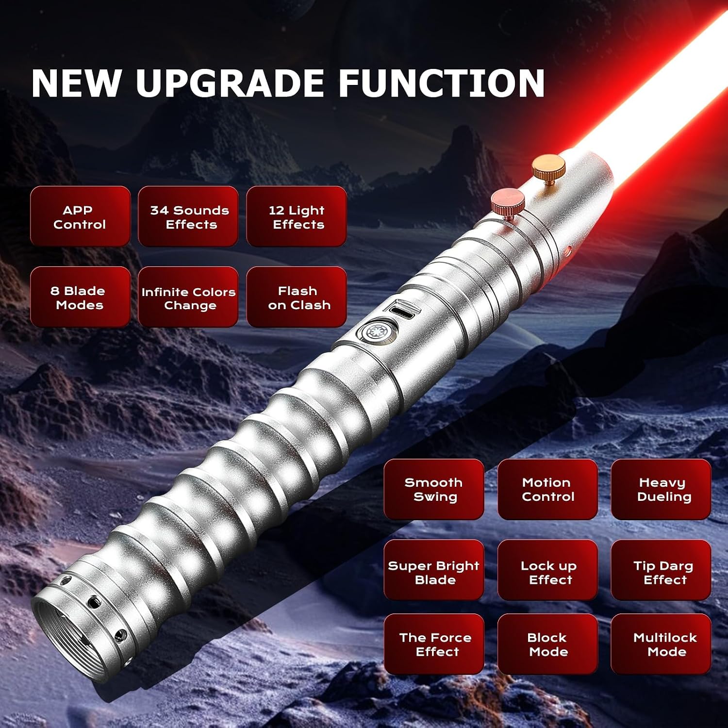 Detalle de CVCBSER Lightsaber with Aluminum Hilt