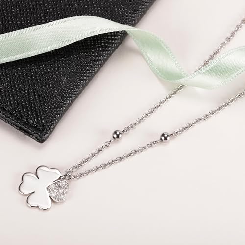 Detalle de Morellato Collana Donna VALENTINA in Acciaio con Cristalli – SATQ09