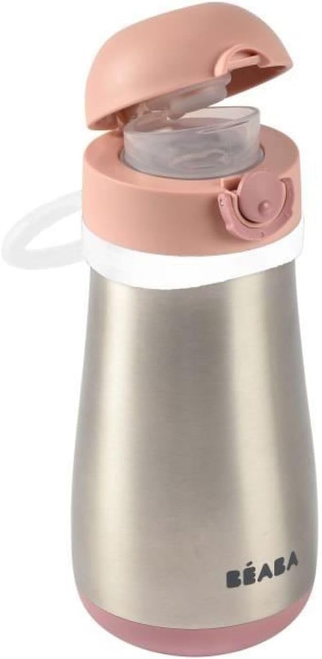 Thumbnail 5 de Béaba gourde inox enfant 2 en 1 (gourde/verre) 350 ml vert sauge