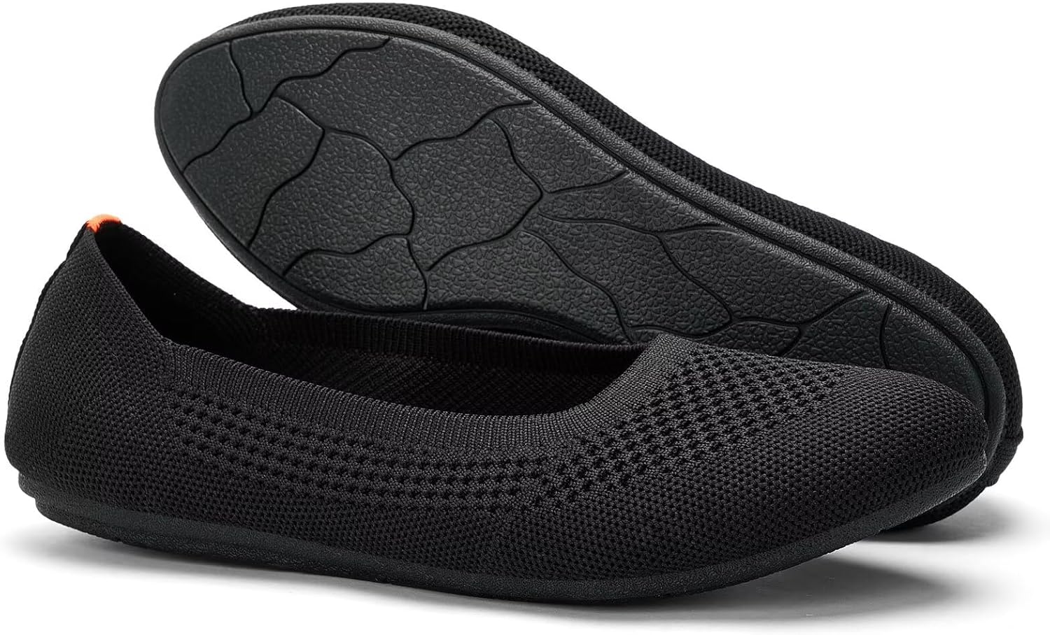 Thumbnail 2 de Puxowe Women’s Knit Ballet Flats: Slip-On Comfort for Everyday Wear