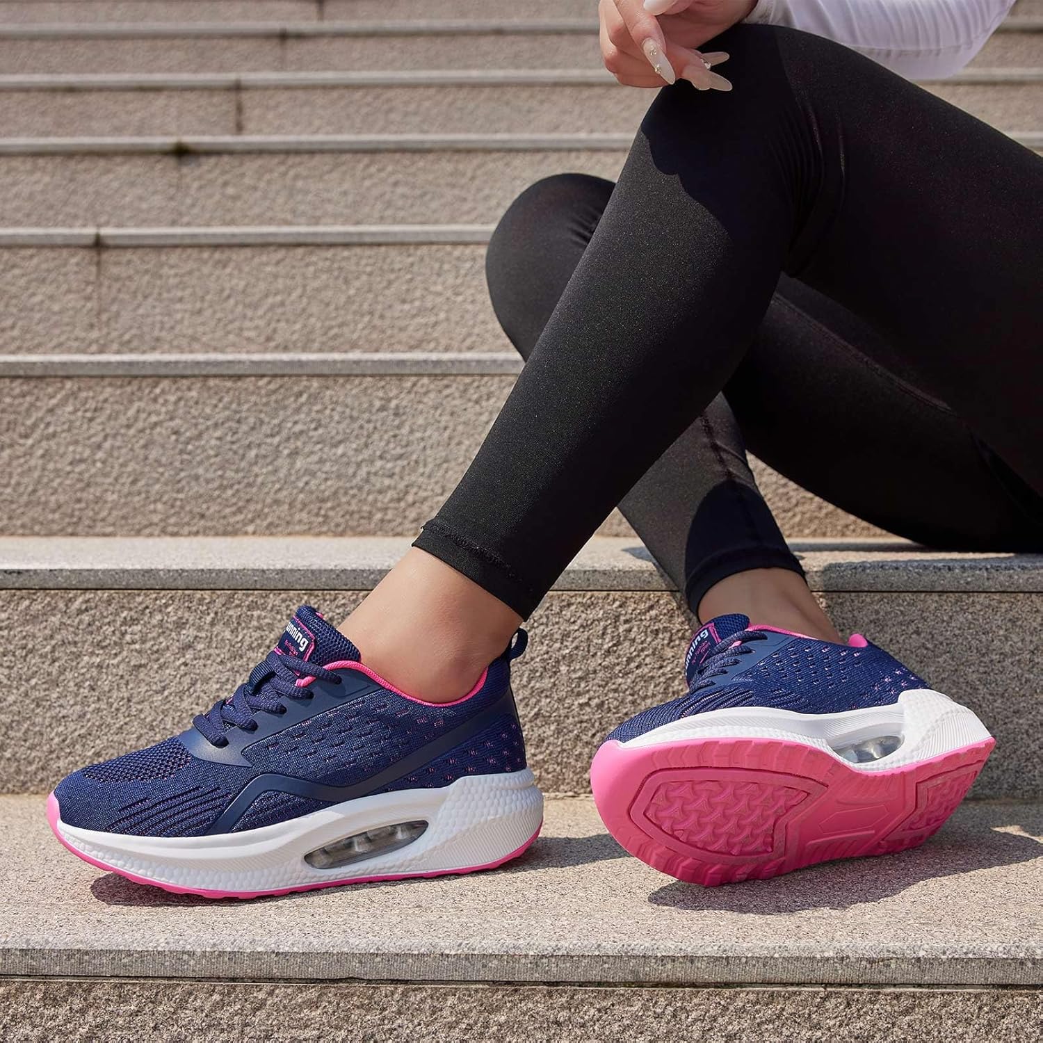 Thumbnail 1 de Mjytsd Womens Trainers Air Cushion Comfort Memory Foam – All‑Round Everyday Running Shoes