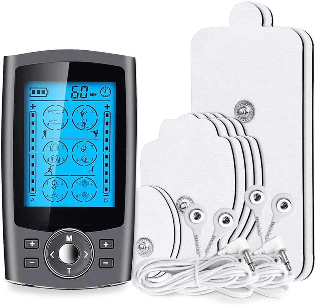 Detalle de Dual Channel TENS Pain Relief Machine with 24 Massage Modes for Full Body Acupuncture Massage