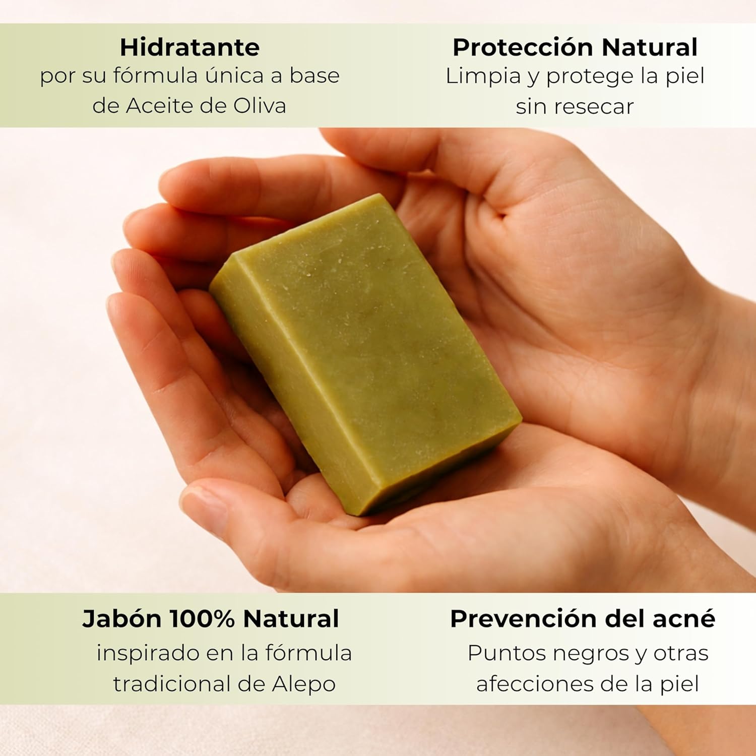 Detalle 2 de CABRERIZO SOAP 3x75 g Jabón de Alepo natural