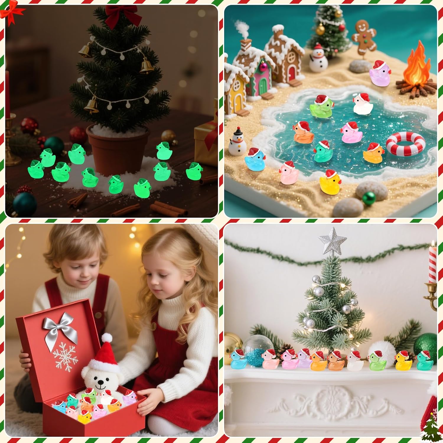 Thumbnail 6 de Luminous Mini Resin Ducks 100 pcs - Glow Party Favors 🐥