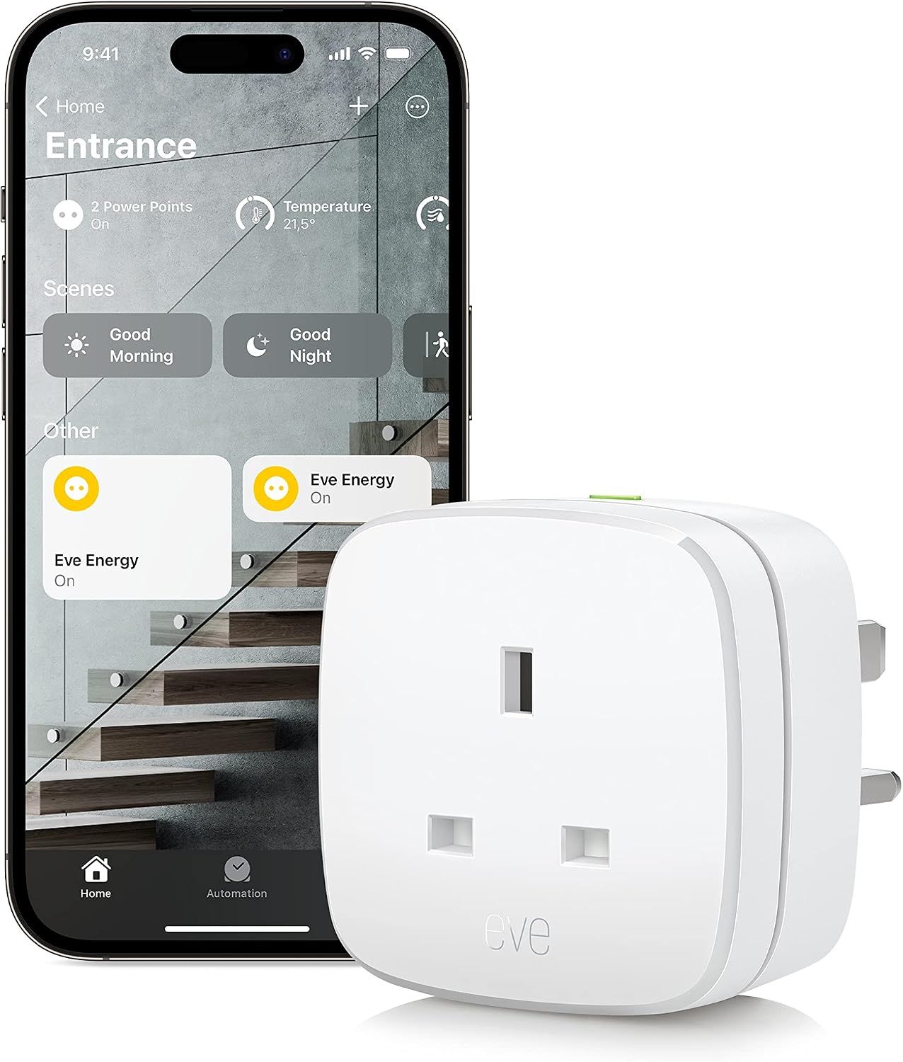 Detalle de Eve Energy Matter UK Smart Plug