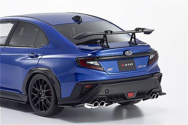 Detalle de 京商 samurai KSR18069BL 1/18 SUBARU S210 完成品モデル WRブルー・パール
