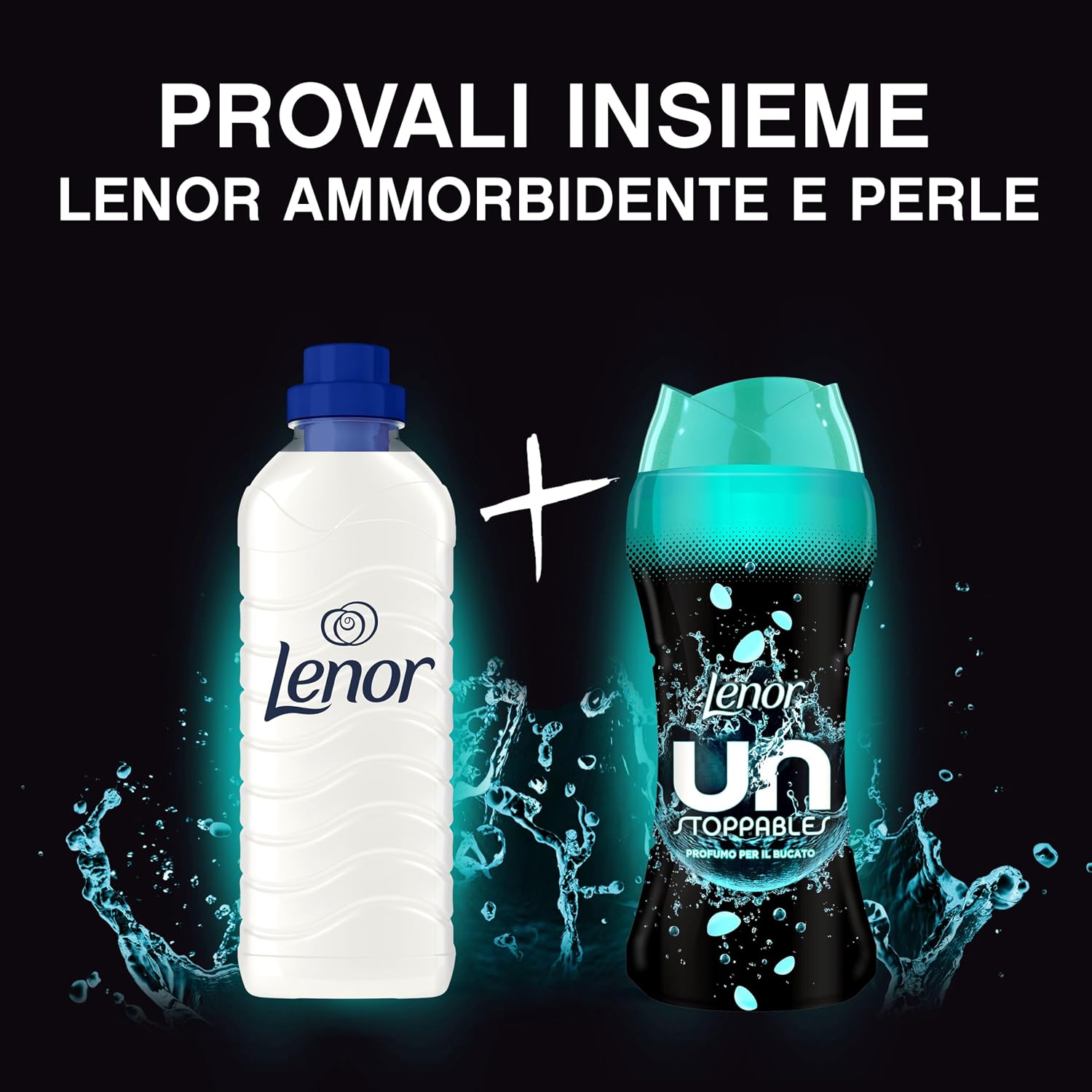 Detalle 2 de Lenor Profumatore Bucato Lavatrice – Perle Profumate Fresh, Mega Pacco 6 x 270 g