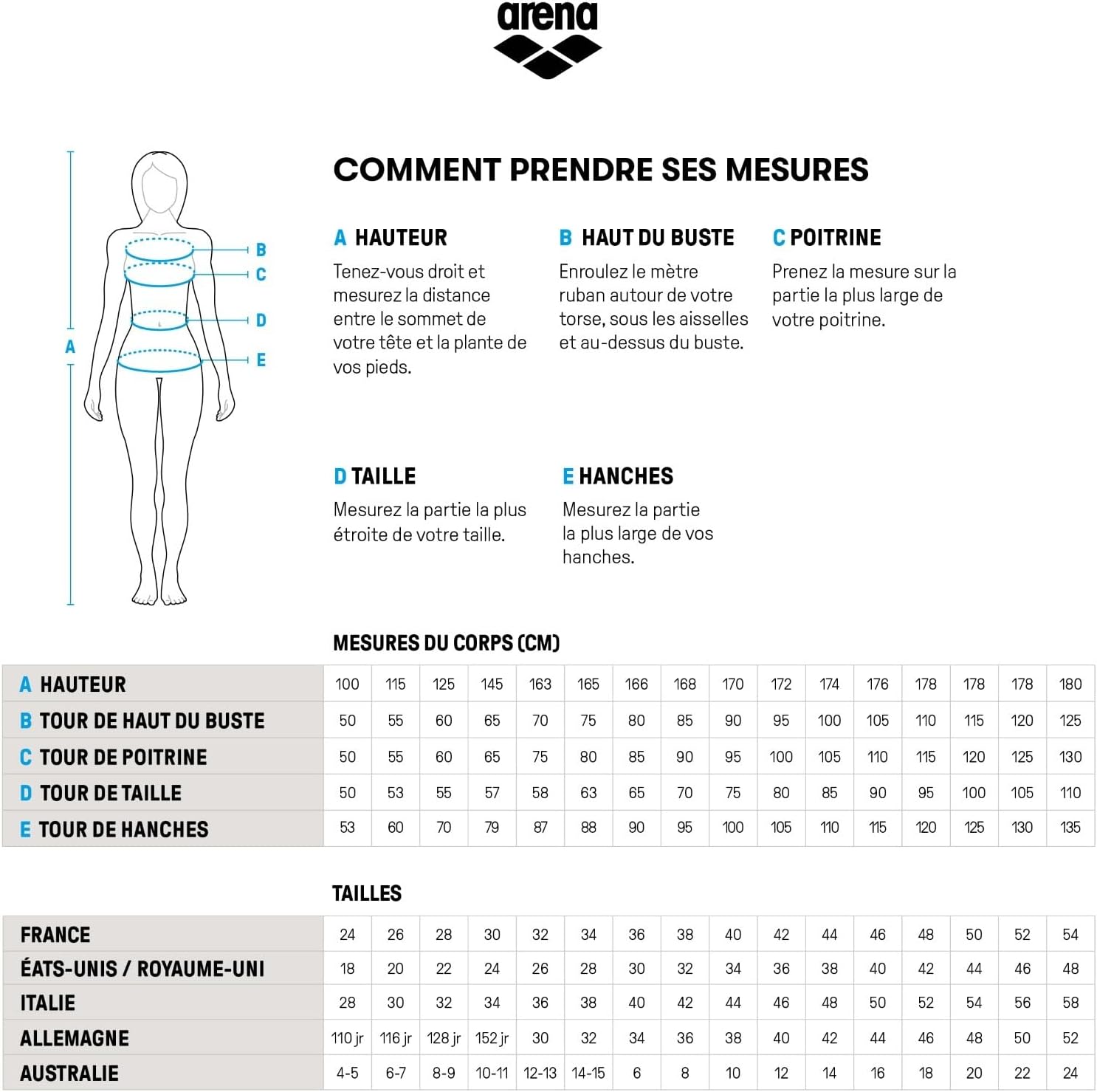 Thumbnail 5 de arena Solid Swim Pro Team Maillot de Bain une Pièce pour Femme – Séchage rapide et résistance au chlore