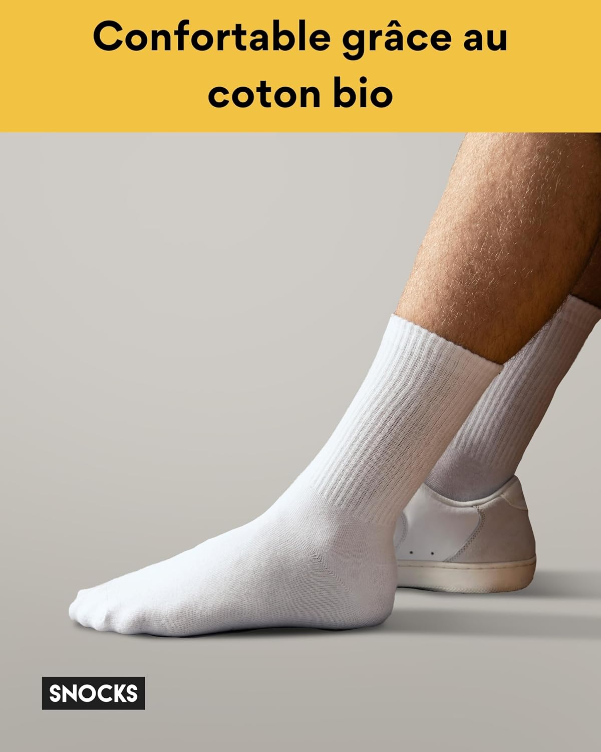 Detalle de Snocks 4 paires chaussettes tennis đ