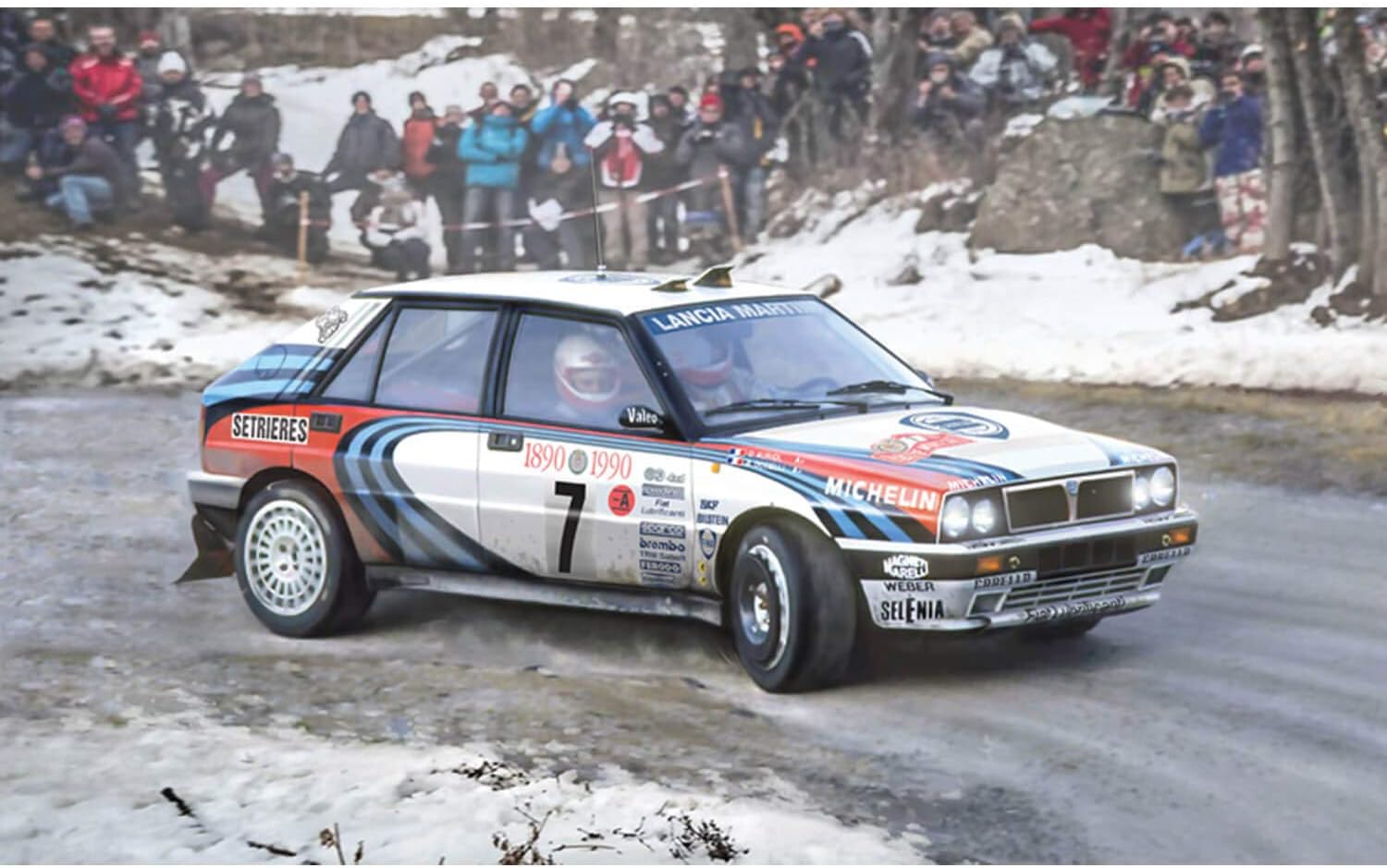 Italeri Lancia Delta HF Integrale 1990 1:24