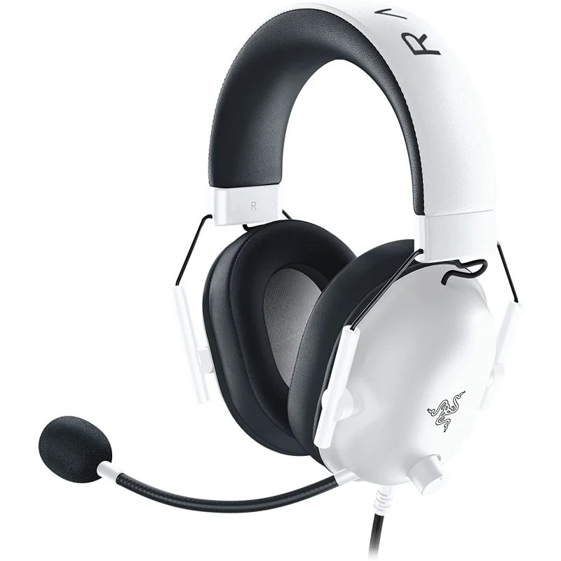 Detalle de Razer BlackShark V2 X Auriculares gaming 7.1 blancos