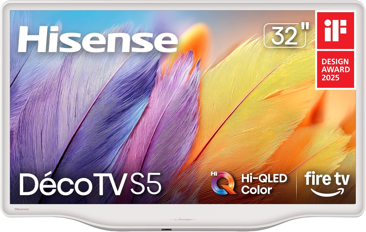 Detalle de Hisense 32S5QF QLED FHD TV 2025