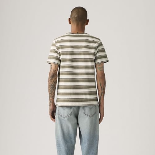 Thumbnail 1 de Levi's SS Original Hm tee Jen Stripe Maitake BR