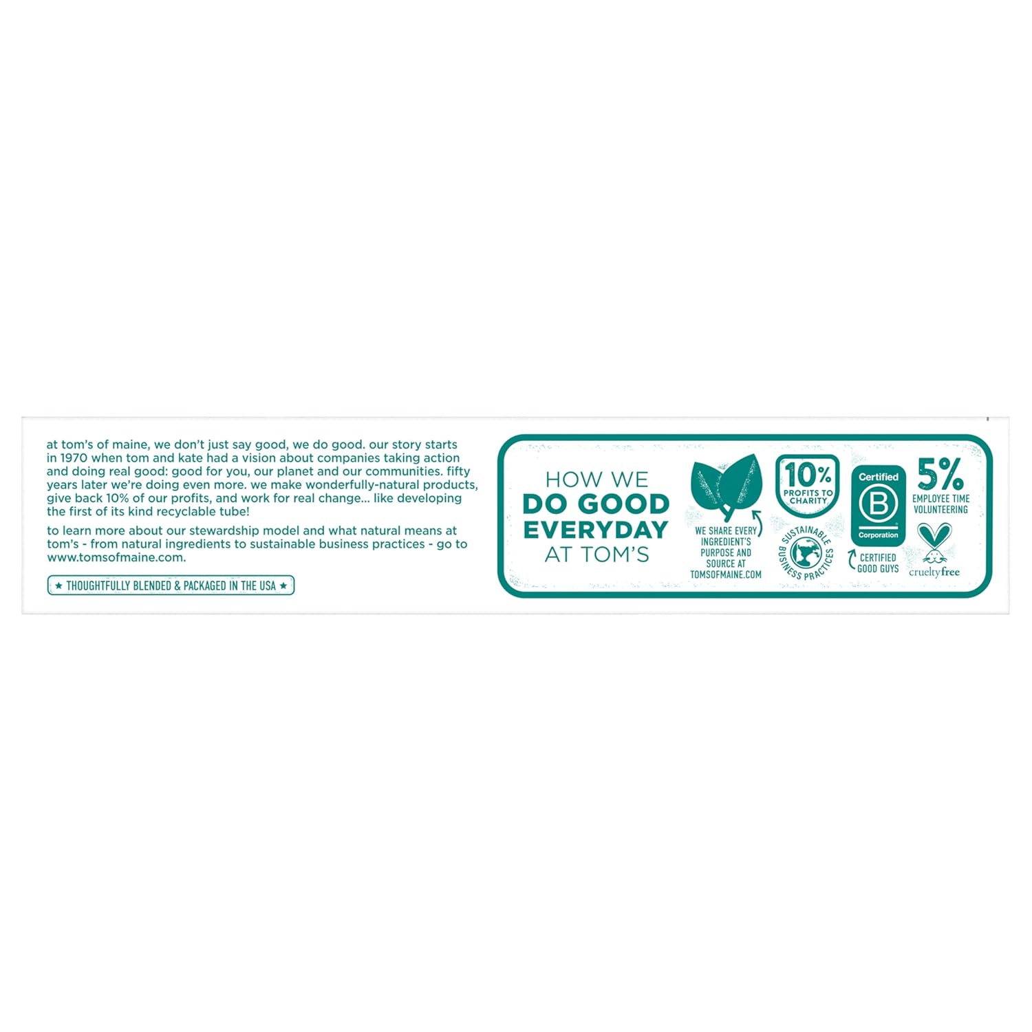 Detalle 2 de Peppermint fluoride free toothpaste 5.5 oz