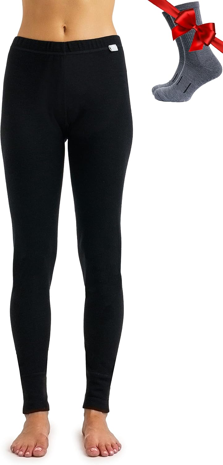 Thumbnail 2 de Merinowolle Thermounterwäsche Damen Merino Leggings + Socken