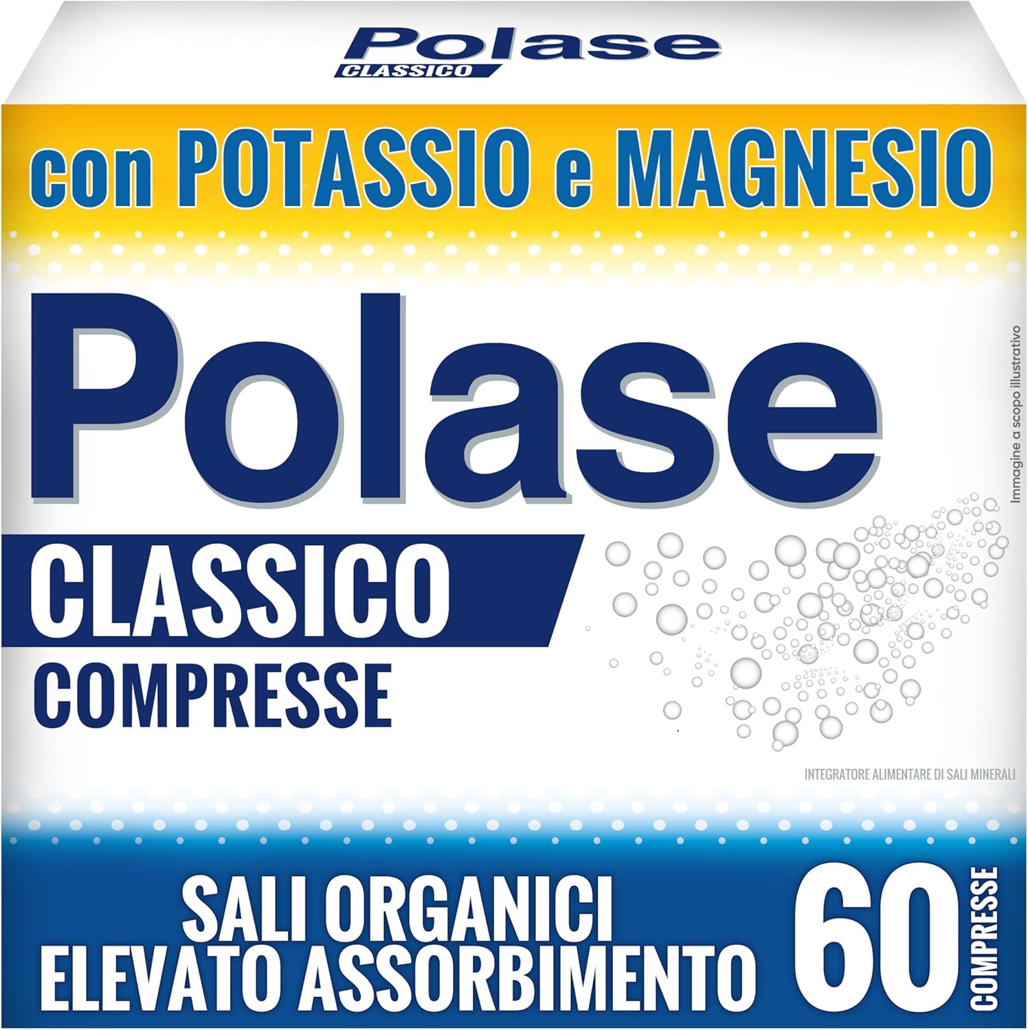 Detalle de Polase Classico Magnesio e Potassio: Integratore alimentare, 60 compresse