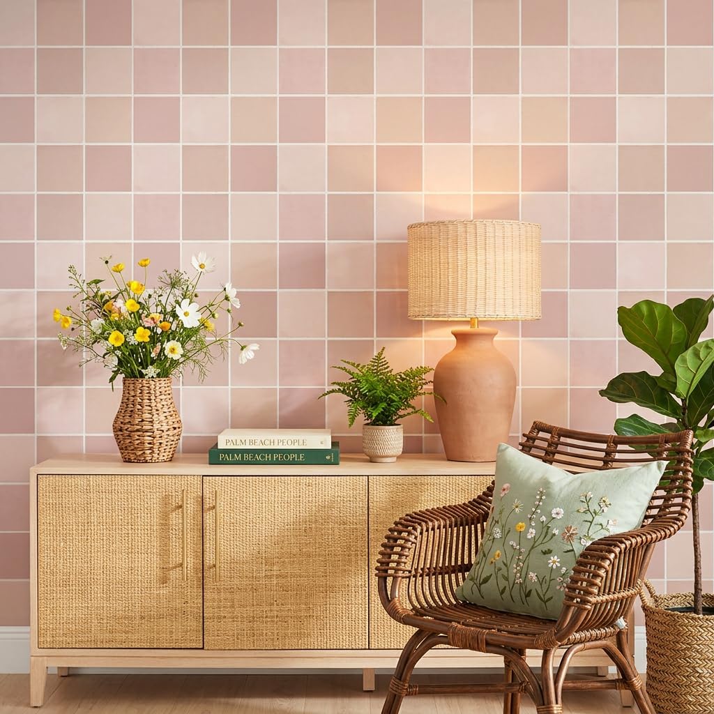 Thumbnail 1 de Commomy COM-SQUARE 3D-wandtegels, zelfklevend PVC, matroze, 30 x 30 cm