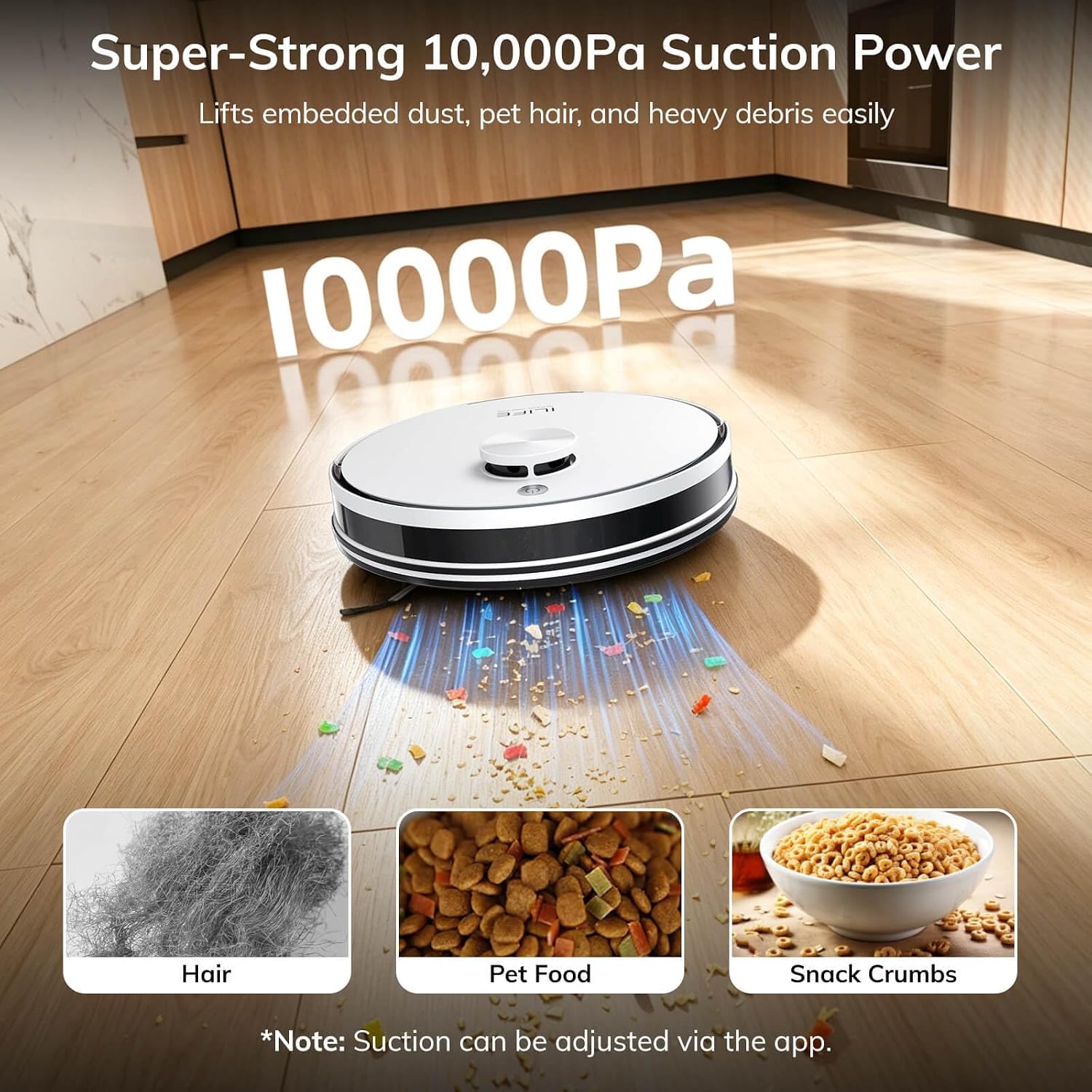 Detalle 2 de ILIFE A30 Pro Robot Vacuum and Mop with 5000Pa suction ⚙
