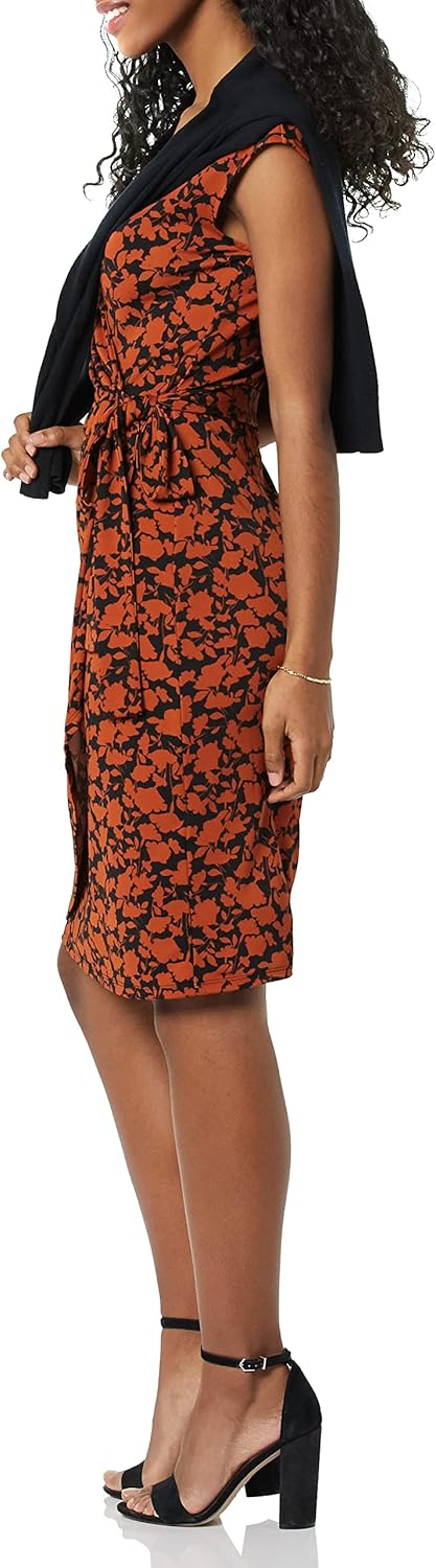Thumbnail 2 de Amazon Essentials Damen Wickelkleid mit Flügelärmeln – Übergröße erhältlich