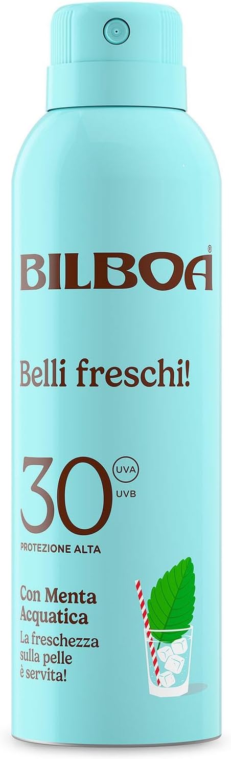 Thumbnail 6 de Bilboa Belli Freschi Spray Solare SPF 50+ con Menta Acquatica – Protezione efficace e freschezza immediata