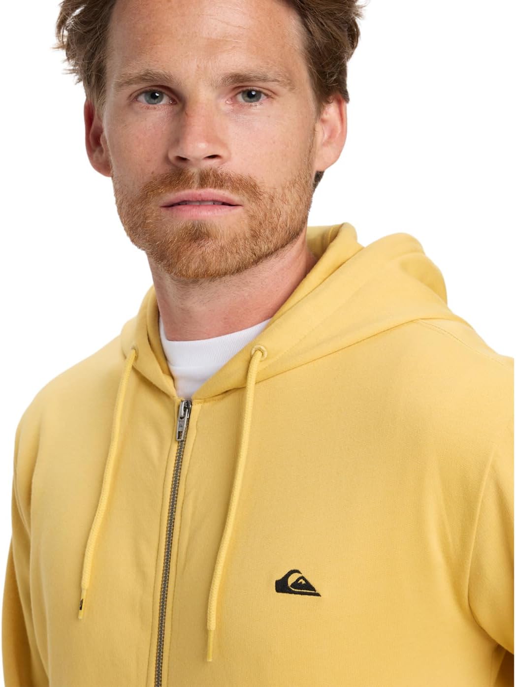 Detalle de Quiksilver Basic Hood Zip Young: cardigan con cappuccio per uomo, pacco da 1