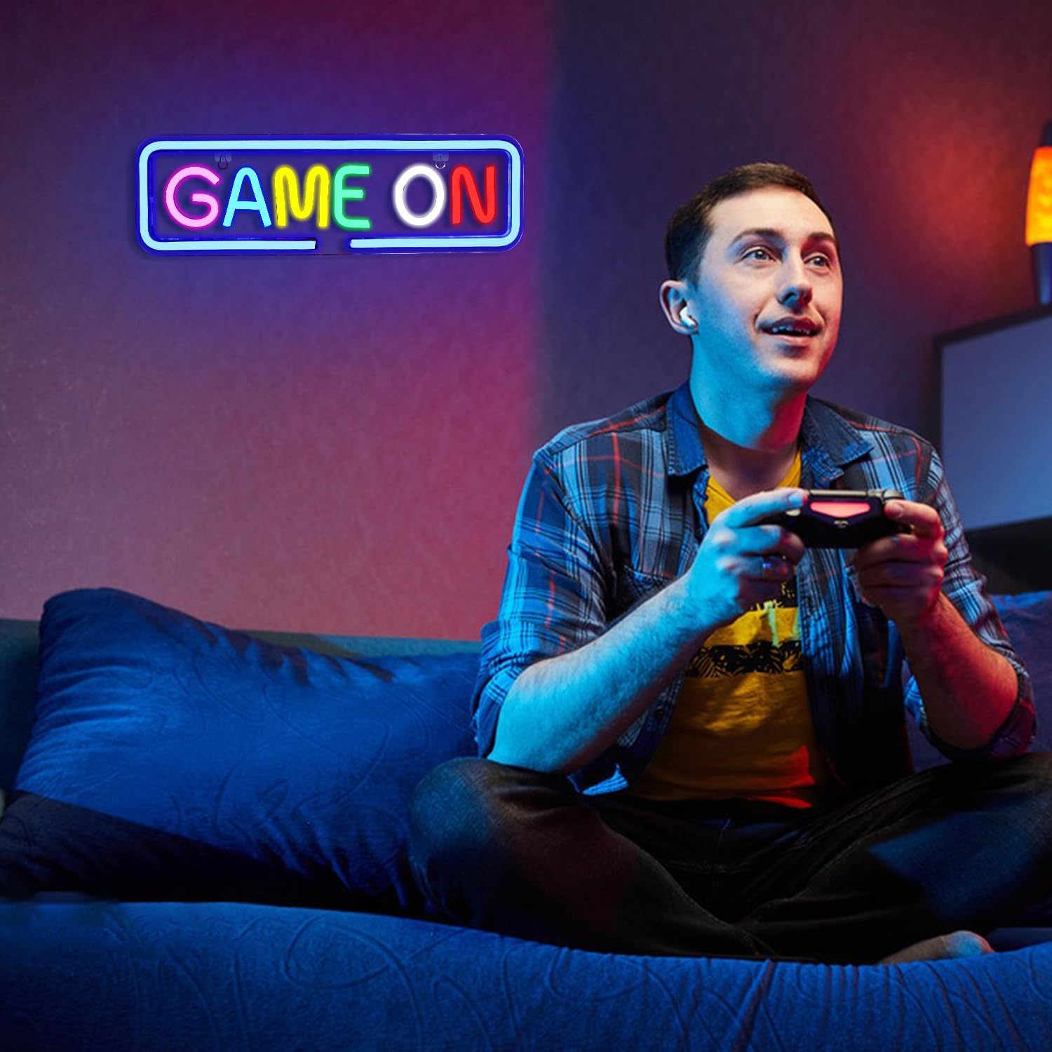 Thumbnail 6 de Letrero de Neón de Juego LED con USB para Sala de Juegos