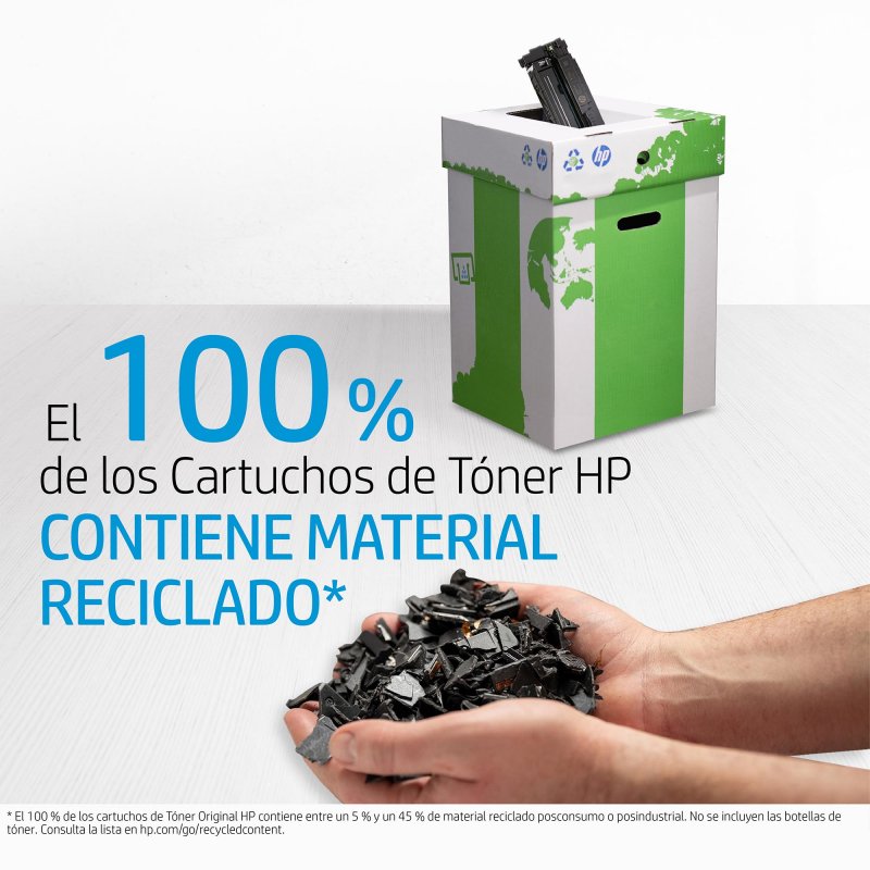 Detalle 2 de Tóner Original HP 655A LaserJet Amarillo (CF452A) para Enterprise