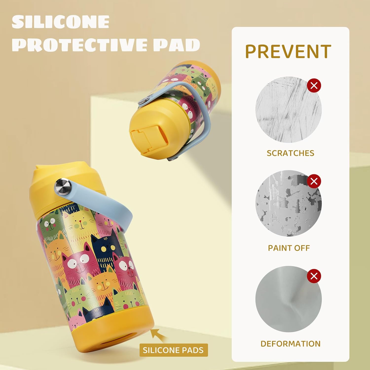 Detalle de Kids insulated water bottle 12 oz