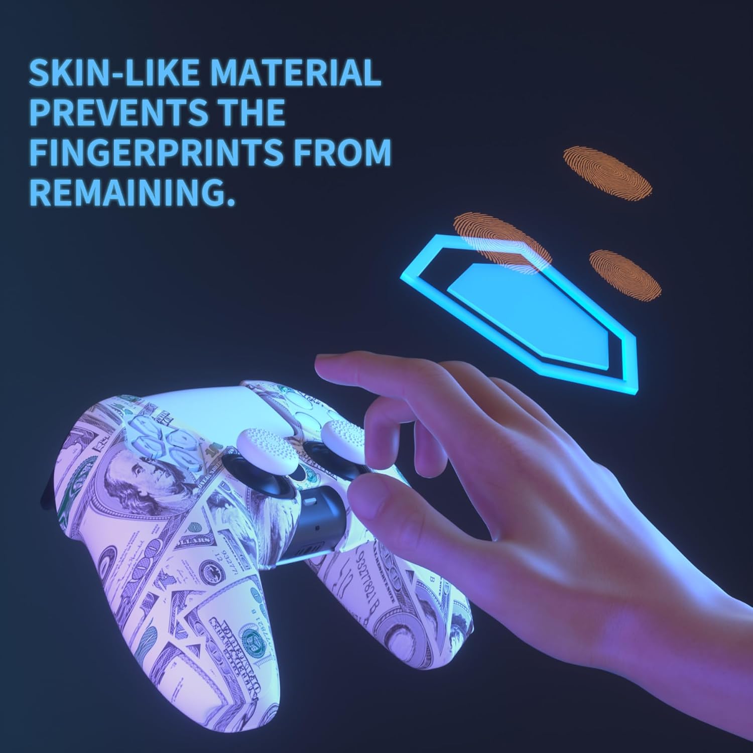 Thumbnail 5 de playvital Pure Series Dockable Silicone Cover for PS5 Controller