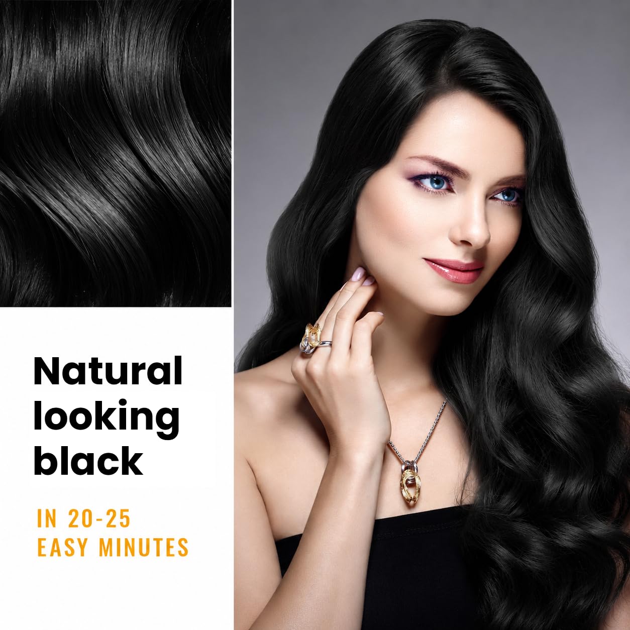 Thumbnail 3 de KINGMING 3-in-1 Black Hair Shampoo