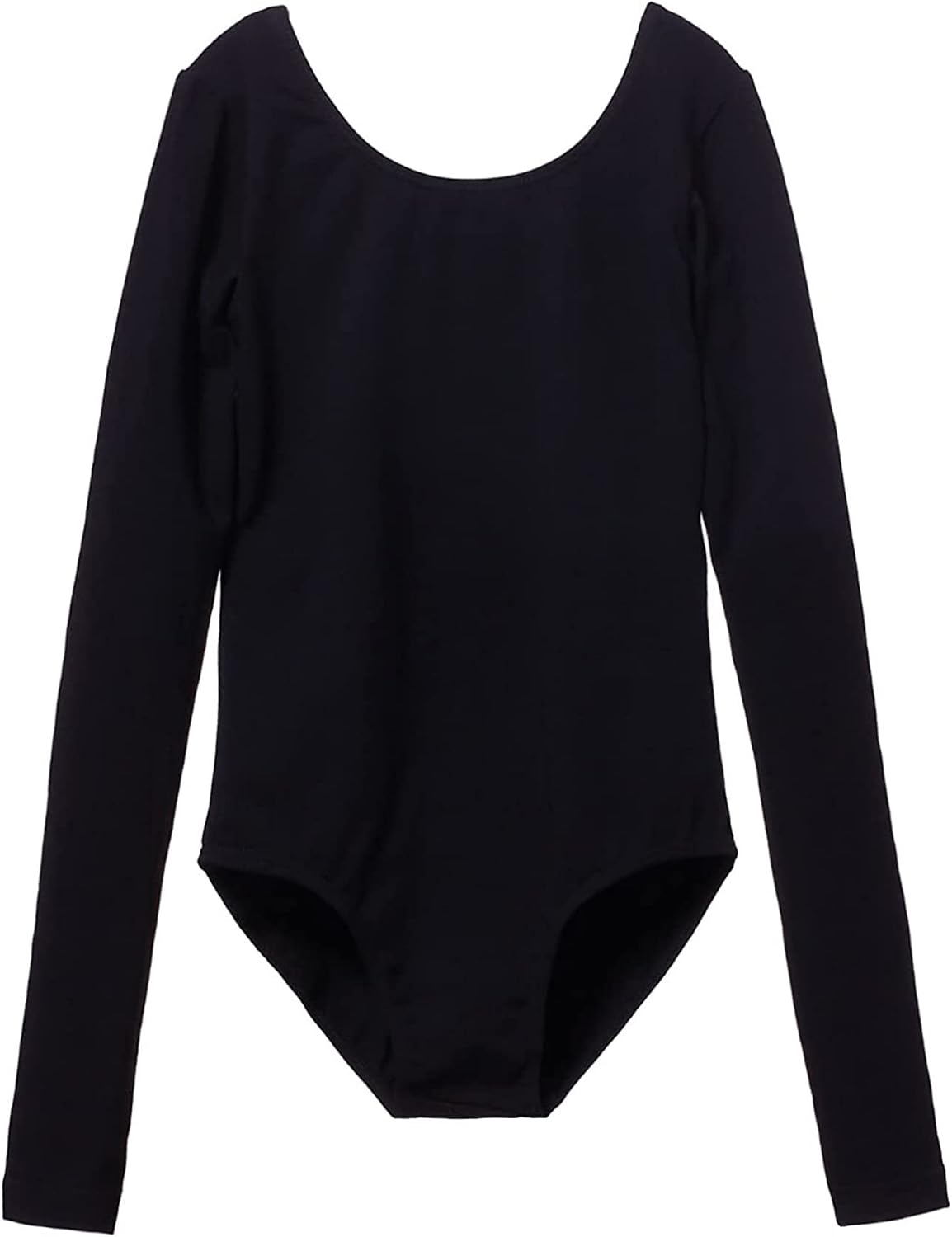 Detalle de MdnMd Girls' Long-Sleeve Leotard, Cotton