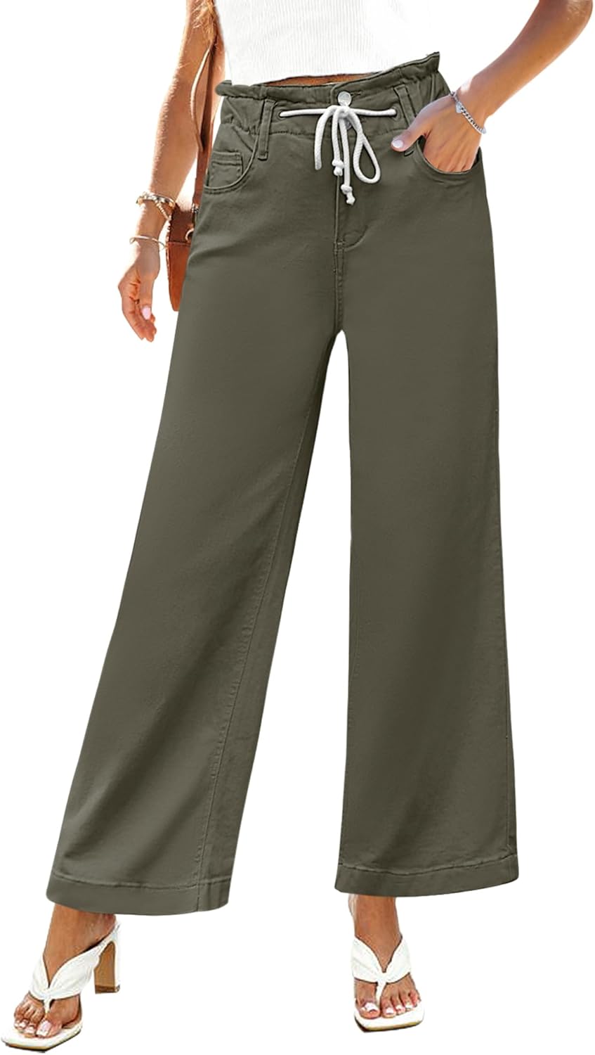 Thumbnail 5 de GRAPENT Wide Leg Jeans for Women