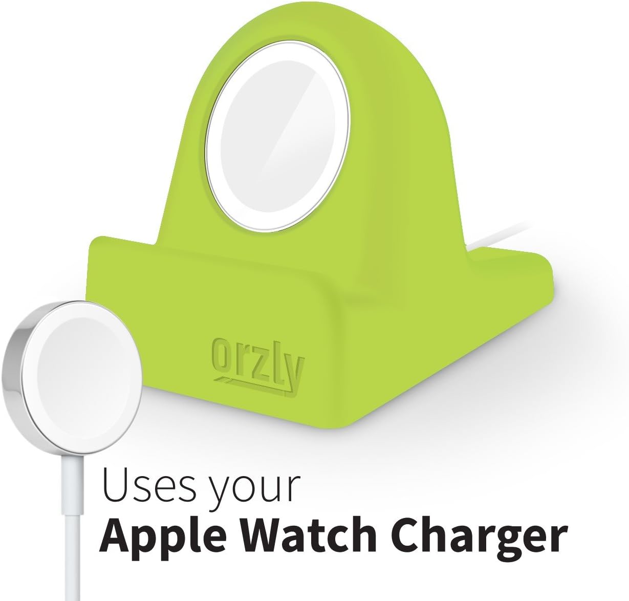 Thumbnail 2 de Orzly Elegant Apple Watch Charger Stand Green