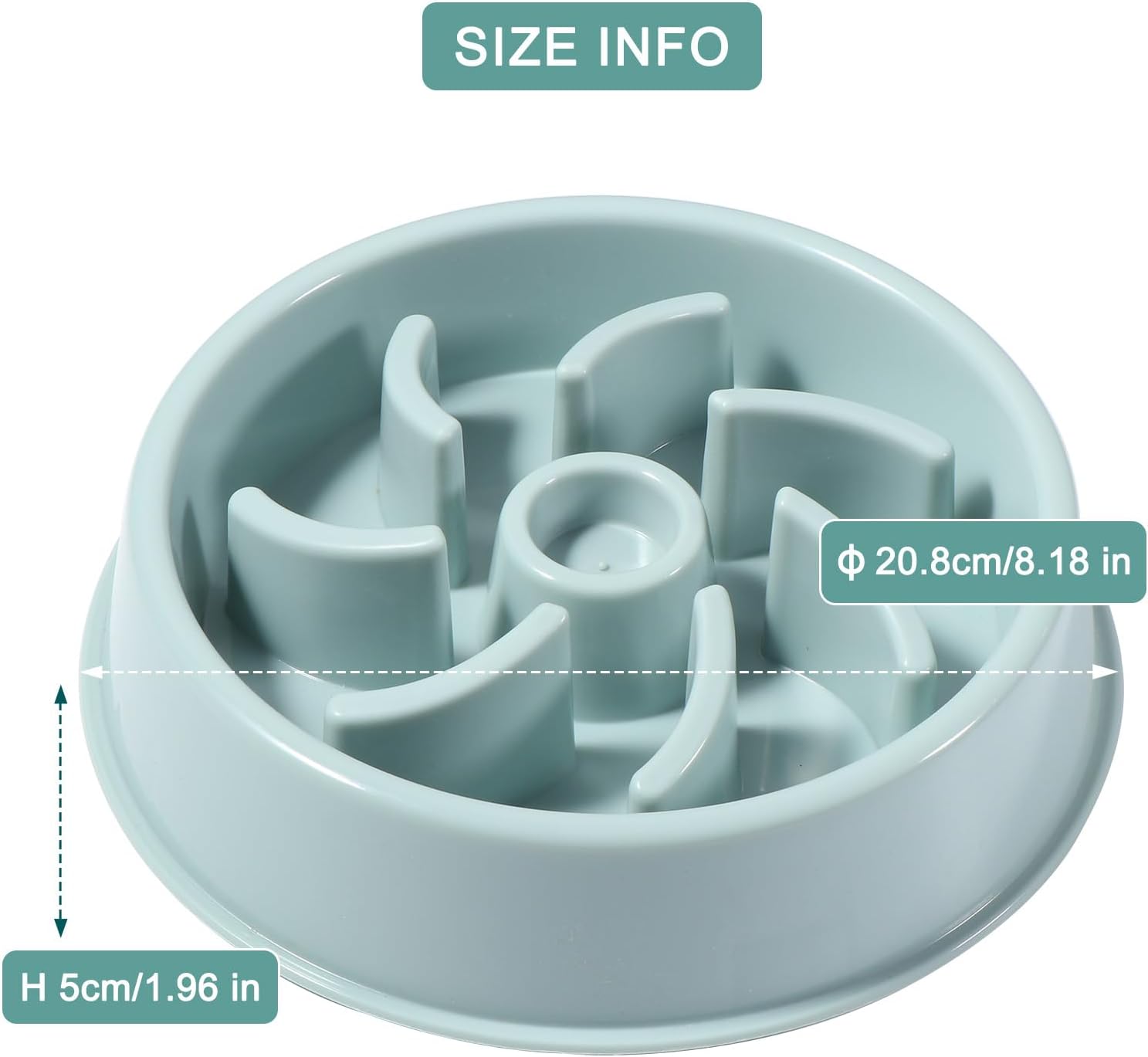 Thumbnail 6 de Vinabo Slow Feeder Dog Bowl 4 cups
